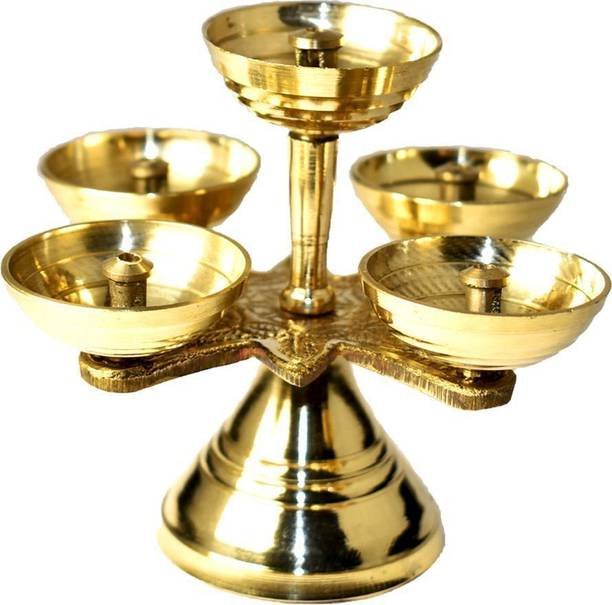 JDS Trand Glass Table Diya Set
