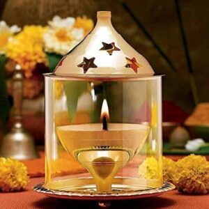 wowgloree Brass Diya Set